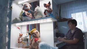 Куклы читинской мастерицы хранят память о домашних питомцах