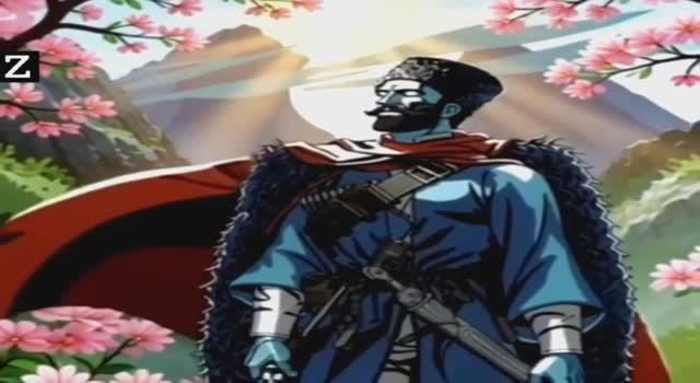 Искусственный интеллект оживил картину "Зелимхан"