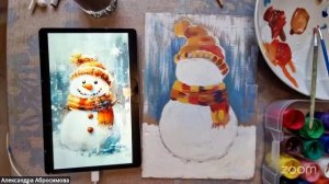 Рисуем с Александрой Абросимовой 24.12 11:00
