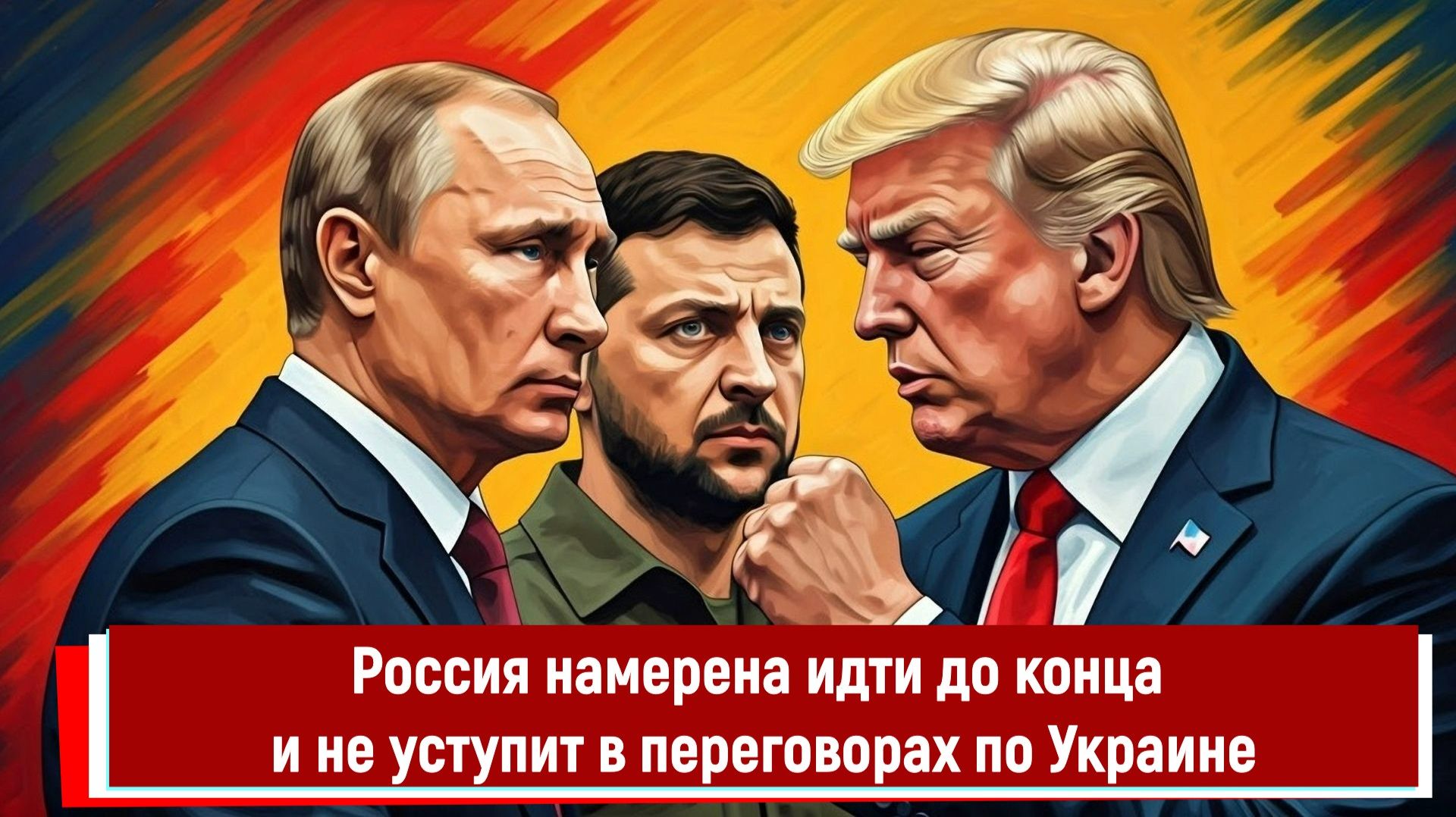 Россия намерена идти до конца и не уступит в переговорах по Украине смотреть онлайн