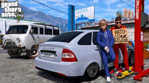 ОПЕРСКАЯ ЕЗДА В GTA 5 - ОТКРЫЛИ АВТОСЕРВИС В ДЕРЕВНЕ! НАШЛИ ЗАБРОШЕННЫЙ УАЗИК В ГАРАЖЕ! ВОТЕР