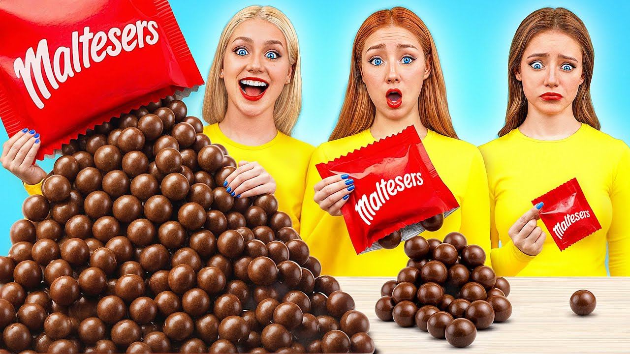 Большая, Средняя или Маленькая Тарелка Челлендж | Кухонные Гаджеты и Лайфхаки для Родителей Multi DO смотреть онлайн