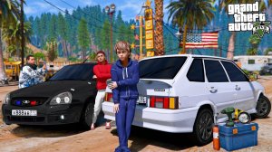 ОПЕРСКАЯ ЕЗДА В GTA 5 - ОПЕРСКАЯ ЧЕТЫРКА И ПРИОРА В РОЗЫСКЕ! ОПЕРСКИЙ ТЮНИНГ АВТОВАЗА! ВОТЕР