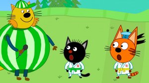 Три Кота — Мультфильм для Детей | Цирковой номер | Три Кота Мультик Смотреть | Развивающая Игра