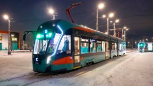Скоростную трамвайную линию «Славянка» запустили в Санкт-Петербурге