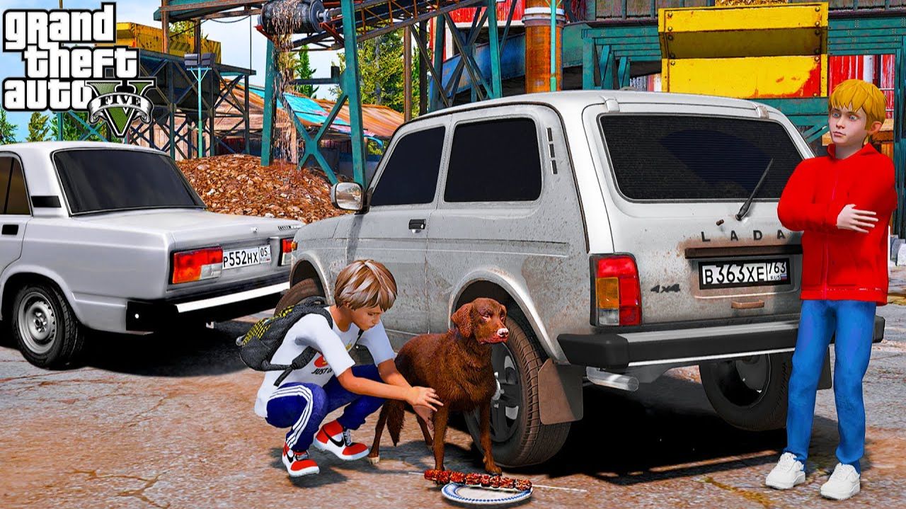 ОПЕРСКАЯ ЕЗДА В GTA 5 - НАШЛИ БЕЗДОМНУЮ СОБАКУ И ПРИЮТИЛИ! ЗАВЕЛИ ДОМАШНЕГО ПИТОМЦА НА МОЙКУ! ВОТЕР смотреть онлайн