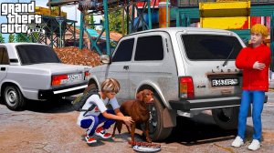 ОПЕРСКАЯ ЕЗДА В GTA 5 - НАШЛИ БЕЗДОМНУЮ СОБАКУ И ПРИЮТИЛИ! ЗАВЕЛИ ДОМАШНЕГО ПИТОМЦА НА МОЙКУ! ВОТЕР