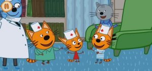 Три Кота Мультфильм Прививка