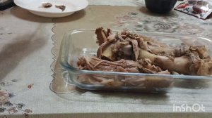 Сварила заливной холодец