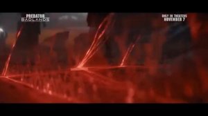 Predator vs Alien Tentacle Monster (2025) Fight Scene | Predator: Badlands