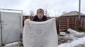 23 .12.025 г.Пуховый платок белый ажурный, теплый...Заказать 89921452392