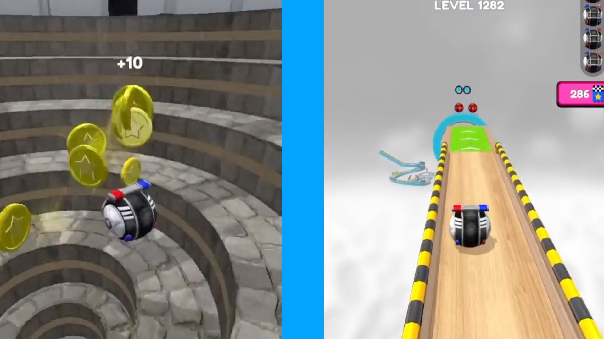 Going balls All Levels Gameplay IOS Android Going Balls level 1282 Speed Run смотреть онлайн