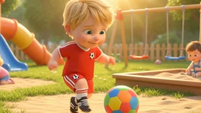 Мячик ⚽🎈 | Мульт-песенка для малышей 0–3 | Играем и учимся смотреть онлайн