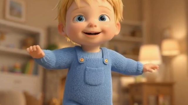 Шаг вперёд! Первые шаги малыша 👶👣 | Мульт-песенка для детей 0–3 | Учимся ходить смотреть онлайн