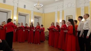 К.Молчанов "Жди меня". Слова К.Симонова. "Консонанс". Руководитель и дирижёр А.В.Пушкарёва.