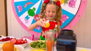 Здоровое питание , Настя м папа рассказывают как нужно питаться