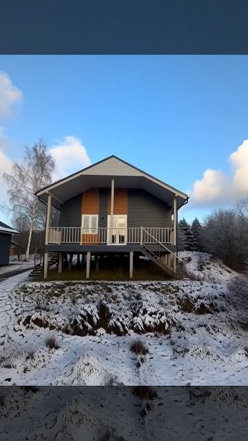 Готовый дом Классик  участок Москва ТАО д. Конаково 50 км от от МКАД. 60 минут от МКАД на авто.