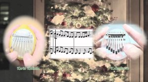 🎄 Joy to the World | Дуэт на калимбе (8 клавиш) + Ноты | Сочельник