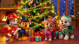 ❄️❤️ Встречаем Новый Год вместе с Щенячий Патруль ❤️ Новогодняя Песенка для детей