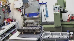 Ремонт ГБЦ. Станок 6Р-800. Бизнес в гараже.