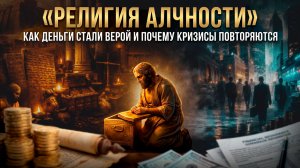 «РЕЛИГИЯ АЛЧНОСТИ» — как деньги стали верой и почему кризисы повторяются | Фёдор Лисицын