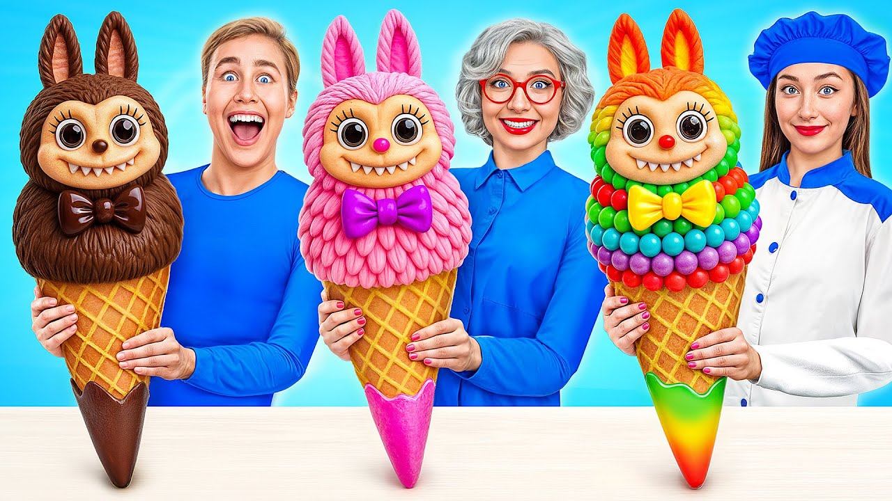 Кулинарный Челлендж: Я против Бабушки | Смешные Кулинарные Трюки от Multi DO Challenge смотреть онлайн