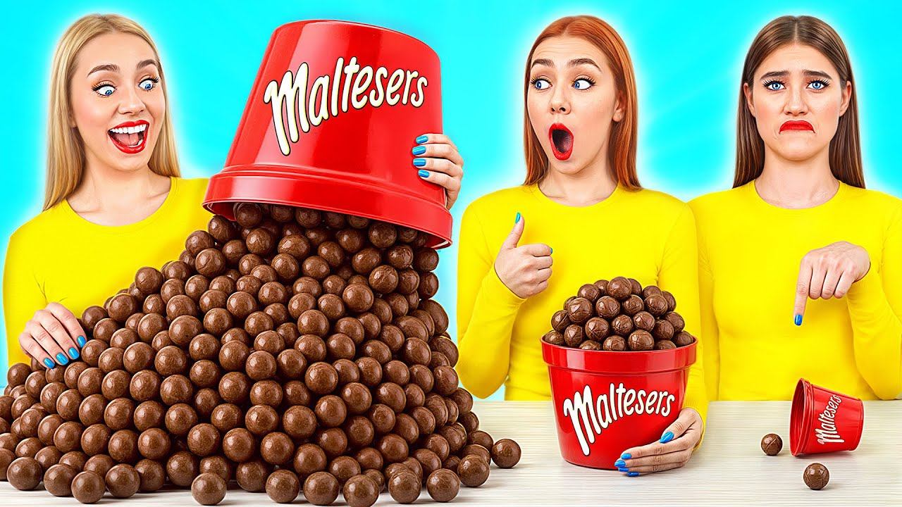 Большая, Средняя или Маленькая Тарелка Челлендж | Смешные Кулинарные Войны от Multi DO Challenge смотреть онлайн