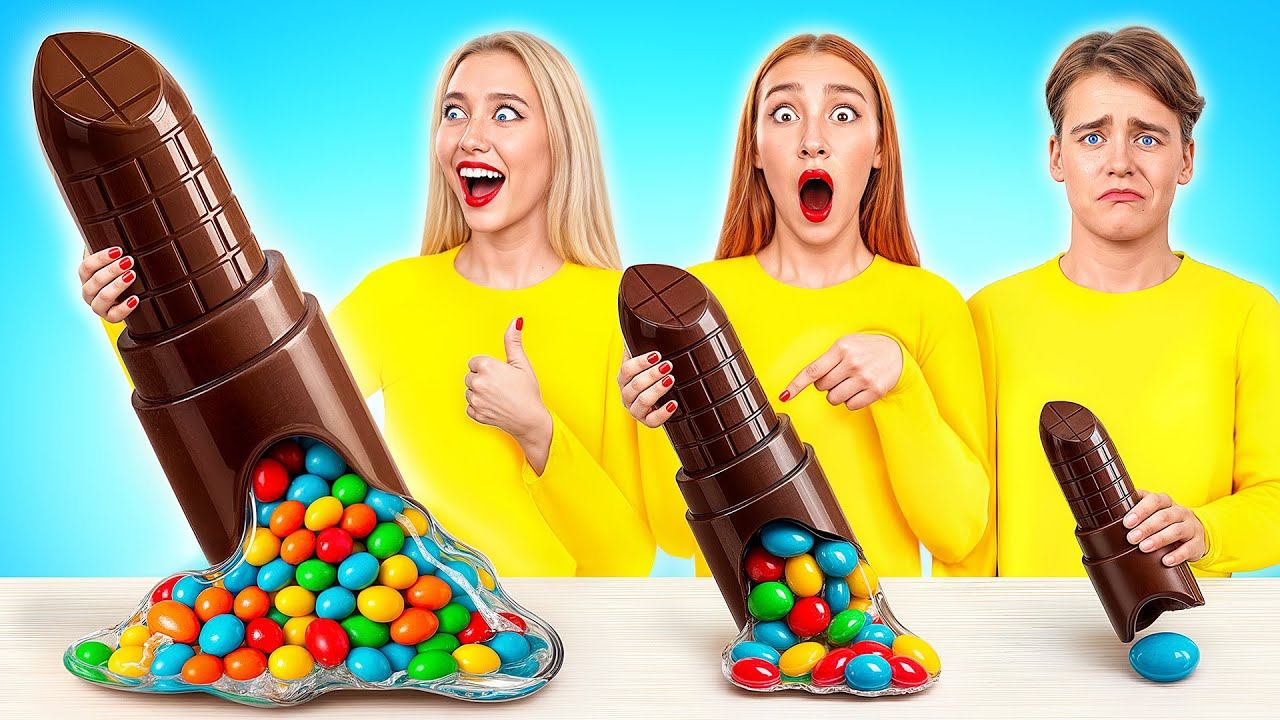 Большая, Средняя или Маленькая Тарелка Челлендж | Эпичные Кулинарные Лайфхаки от Multi DO Challenge смотреть онлайн