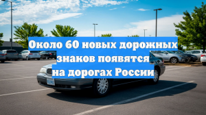 Около 60 новых дорожных знаков появятся на дорогах России