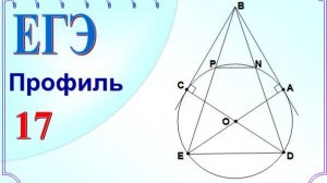 Окружность. Касательные. Секущие. Площадь четырехугольника