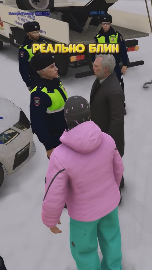 БЛАТНЫЕ НОМЕРА ПОМОГЛИ УЙТИ ОТ ПОГОНИ ДПС в ГТА 5 РП смотреть онлайн