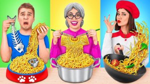 Кулинарный Челлендж: Я против Бабушки | Битвы с едой от Multi DO Challenge