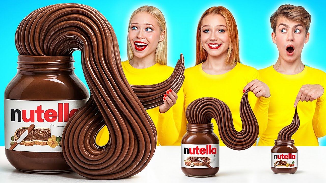 Большая, Средняя или Маленькая Тарелка Челлендж | Секретные Лайфхаки и Гаджеты от Multi DO Challenge смотреть онлайн