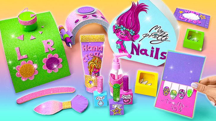 ✨ Бумажный салон нейл-арта 💅 Весёлые поделки своими руками! 🎨 смотреть онлайн