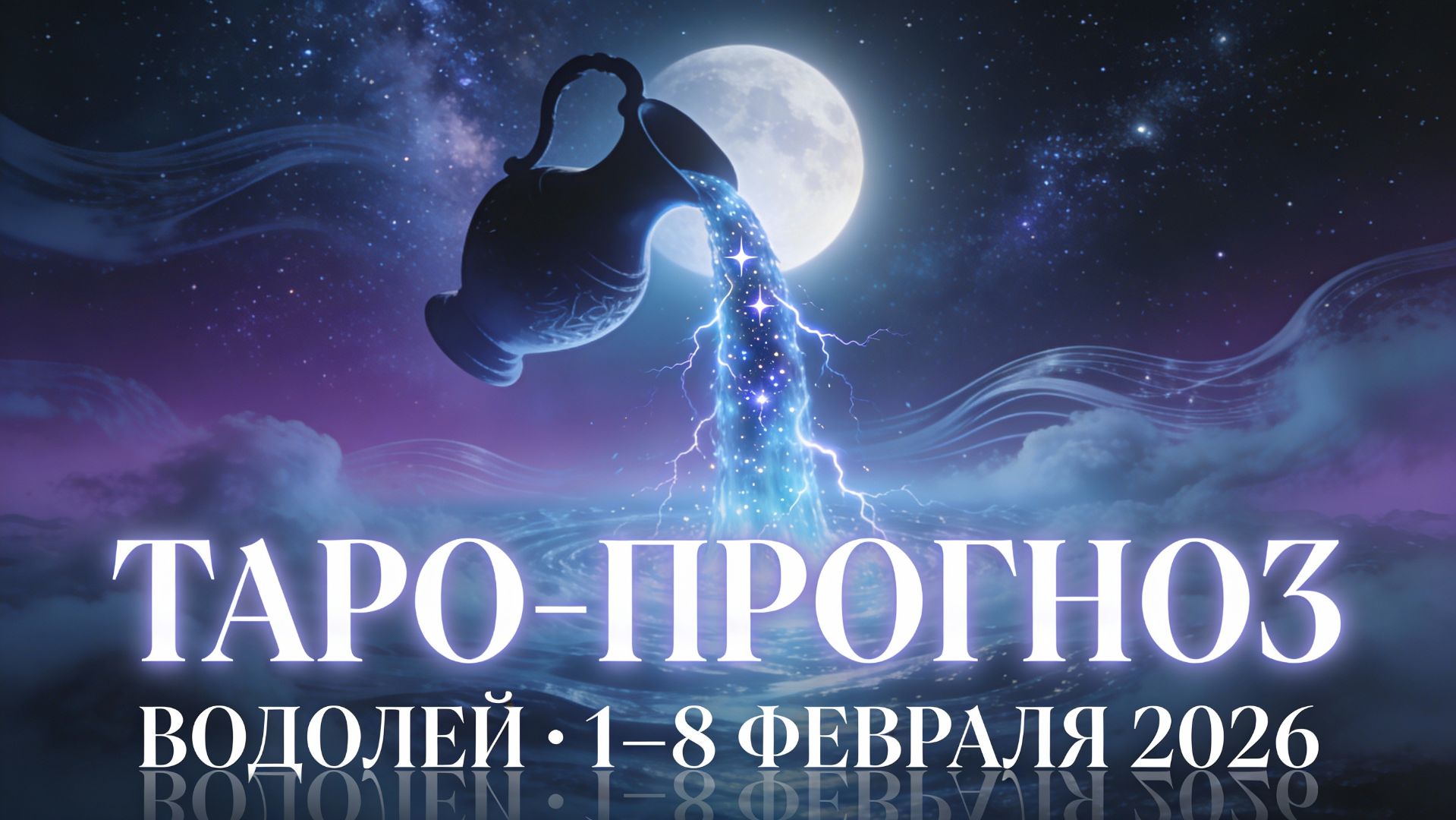 🔮 Таро-прогноз для Водолея на 1–8 февраля 2026 — неделя осознаний и смены курса ✨ смотреть онлайн