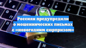 Россиян предупредили о мошеннических письмах с «новогодним сюрпризом»