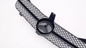 Решётка Mercedes CLS-class w219 08-10 черная с хром полосой