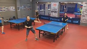 отбор Чирков А. (737) - Румянцев Н. (511) 23.12 Малиновый 400+ турнир по настольному теннису