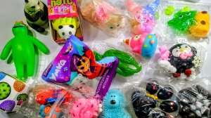 АСМР СКВИШИ лапки ✨ звуки АСМР 👀 режу антистрессы АСМР Таба лапки 🐾