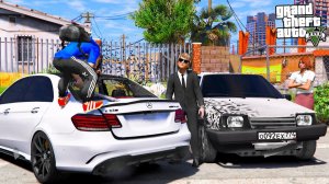 ОПЕРСКАЯ ЕЗДА В GTA 5 - МЕНЯ ВЫГНАЛИ ИЗ КОЛЛЕДЖА ЗА ДРАКУ? ОФФНИК РАЗБИЛ МОЙ MERCEDES E63s! ВОТЕР