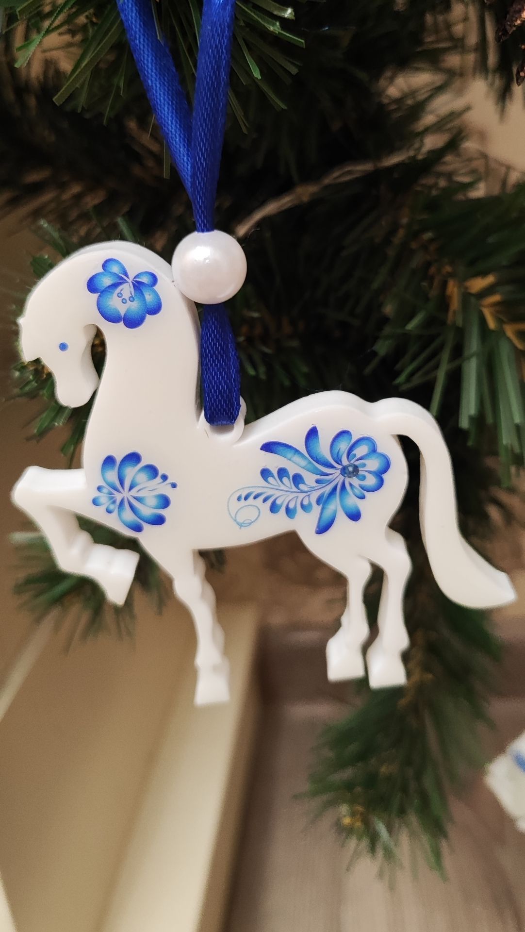 Новогодние игрушки Гжель из эпоксидной смолы смотреть онлайн