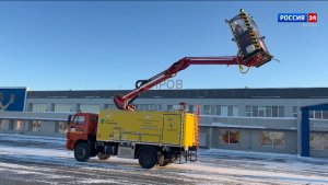 Новая машина для противообледенительной обработки закуплена для кировского аэропорта