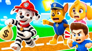 МАРШАЛ ВОР ОГРАБИЛ СКАЙ РАЙДЕР ПОЛИЦИЯ РАССЛЕДОВАНИЕ ЩЕНЯЧИЙ ПАТРУЛЬ в МАЙНКРАФТ