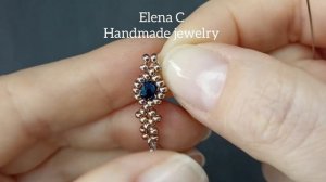 Браслет из бисера и бусин 🌞