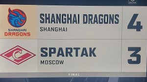 Обзор матча КХЛ Шанхайские драконы-Спартак