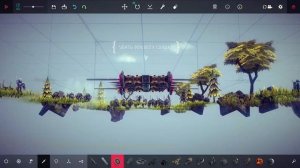 Играем в Besiege: зона 6 "Королевское мясо" остров Ипсилон