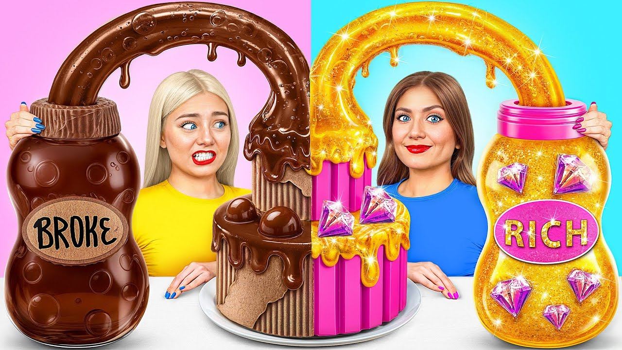 Богатое vs Бедное Украшение Торта Челлендж | Битвы с Едой от Multi DO Challenge смотреть онлайн