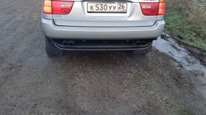 X5 E53 3.0D Сизый дым / Вонь невыносимая!!!
