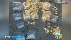 В Башкортостане полицейские изъяли более 5 кг синтетических наркотиков у жителя Подмосковья