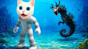 😱99 НОЧЕЙ в ОКЕАНЕ 99 Nights in the Forest в Роблокс КОТЁНОК КРОНОС